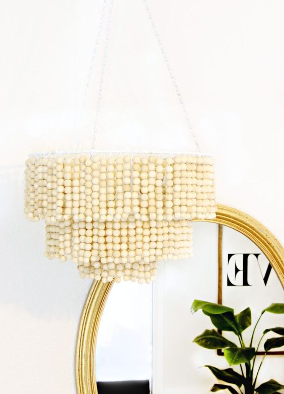 Lámpara de bolas DIY