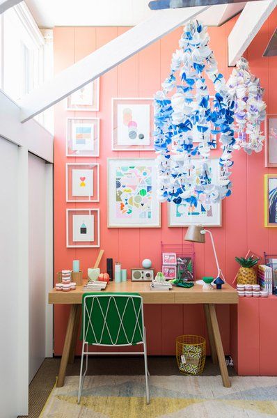 Decoración Living Coral