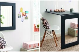 Mesa plegable pared - Modelos, ideas, DIY