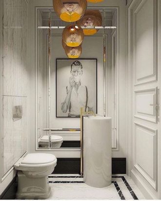 Obras de arte en el baño ¿Por qué no? (10 FOTOS)