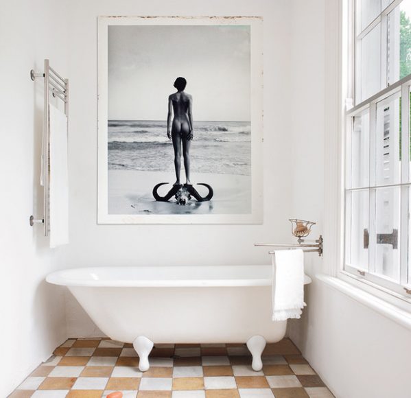 Obras de arte en el baño ¿Por qué no? (10 FOTOS)