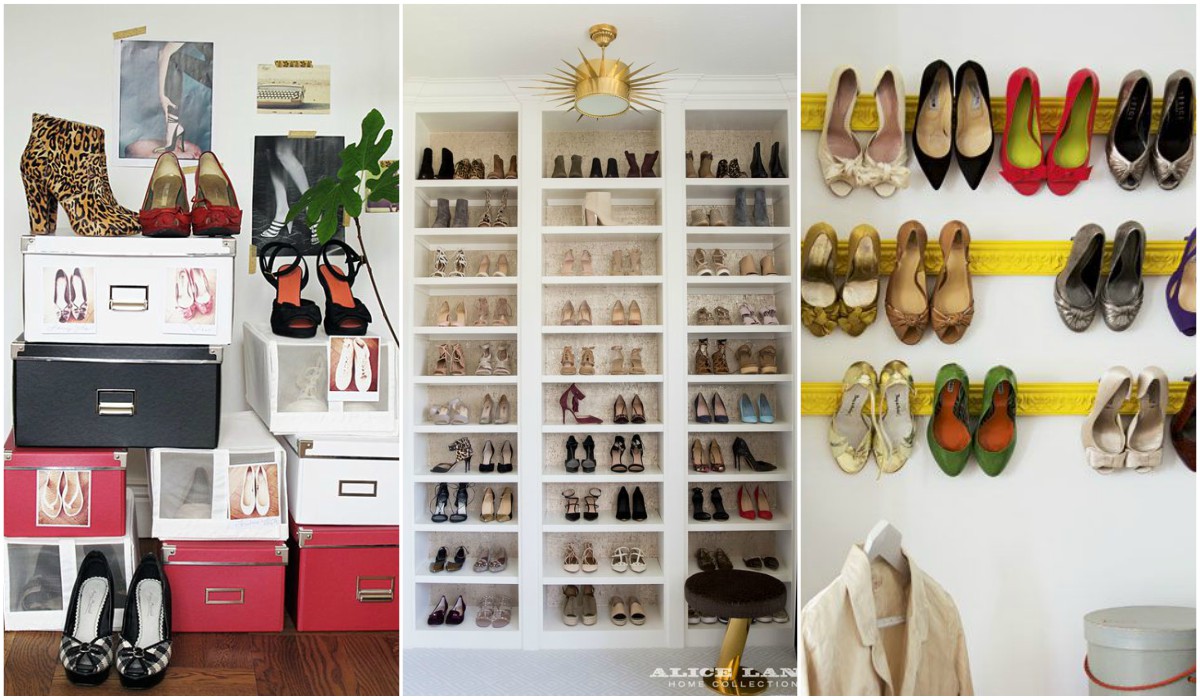 16 ideas para ordenar todos tus zapatos