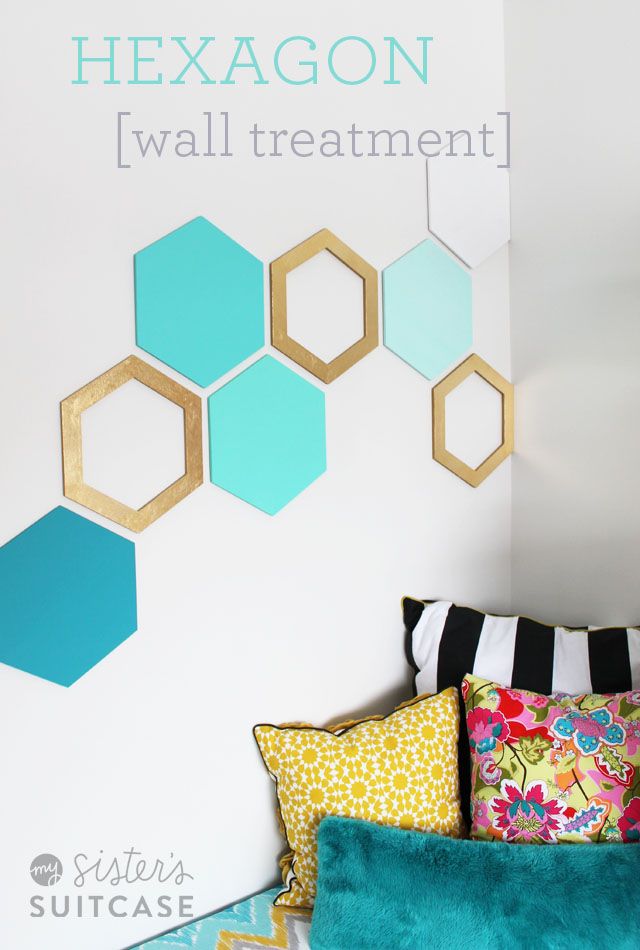 DIY Mural exagonal