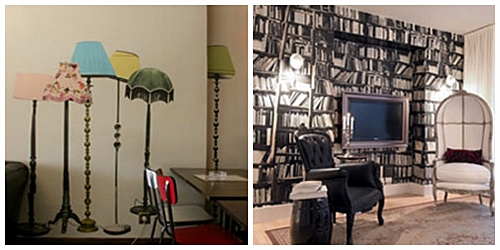 Decoracion paredes estilo vintage