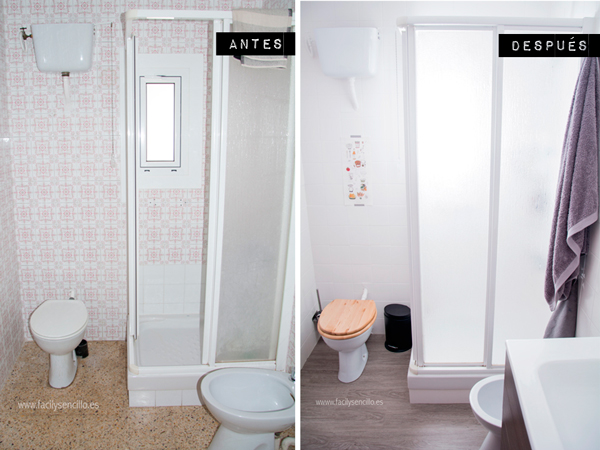 Fotos de baños con azulejos pintados