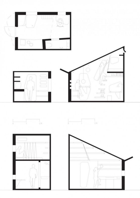 Vivienda de 10 metros cuadrados