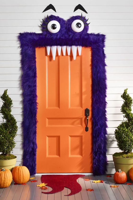 Decorar puerta Halloween ideas