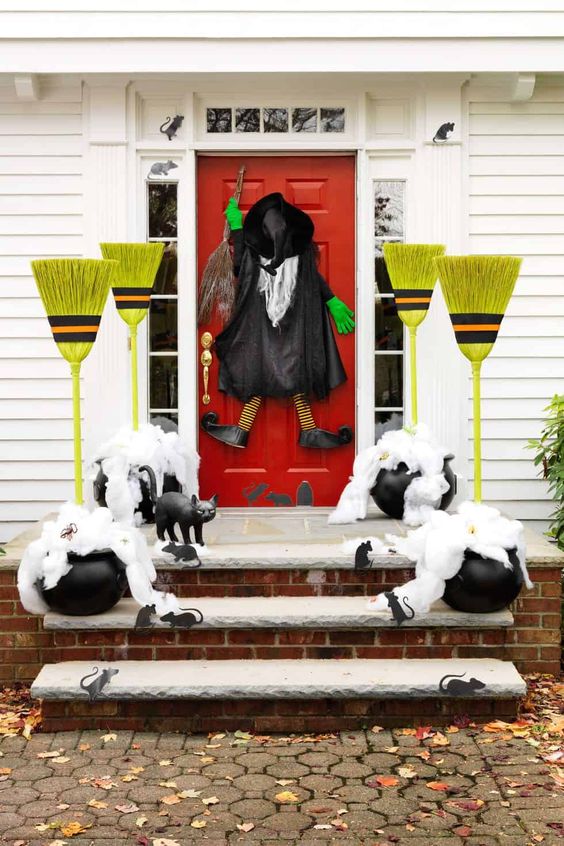 Ideas para decorar tu puerta en Halloween