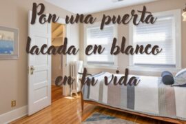 Pon una puerta lacada en blanco en tu vida