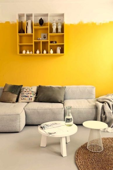 Amarillo mostaza en decoración y cómo combinarlo