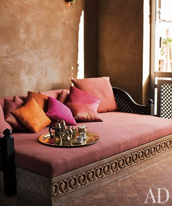 Salón de té marroquí ideas y decoración