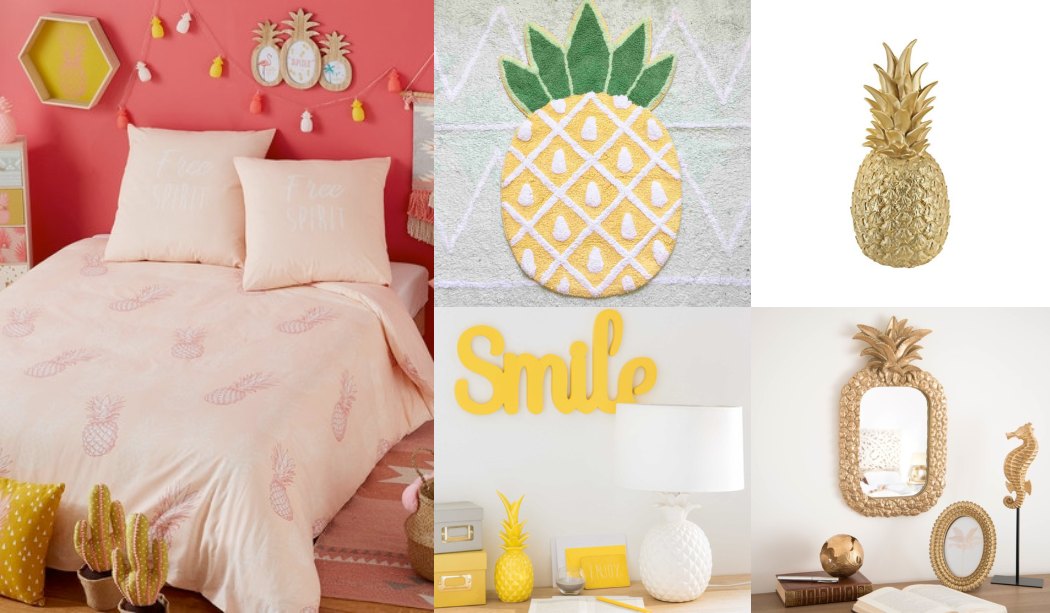 Tendencia Piñas, inspiración - 10 Productos que te van a encantar