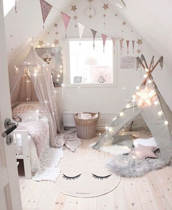 Habitaciones infantiles con tipis