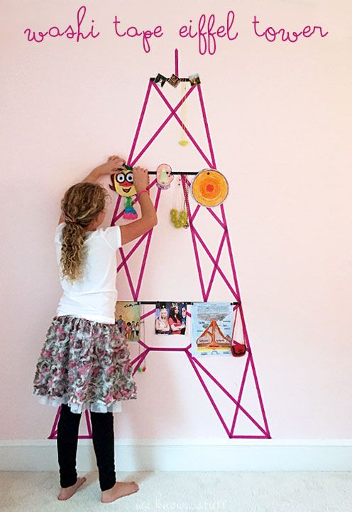 Washi tape decoración niños